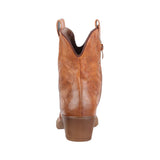 1 x RAW Customer Returns Elara Women s Ankle Boots Chunkyrayan Cowboy Boots 301-A31P Camel-38 - RRP €44.95