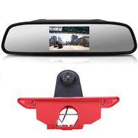 1 x RAW Customer Returns HD Caravan Transporter Reversing System Brake Light Rear View Camera Roof Camera Parking Camera Parking Aids With Angle Adjustable Compatible with Peugeot Expert FIAT Scudo Citroen Jumpy Toyota Proace - RRP €129.98