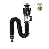 1 x RAW Customer Returns XUEYUXUAN Universal Bathroom Sink Drain Kit with Hose, Pop-Up Filter Drain Stoppers, Odor and Insect Proof - RRP €23.17