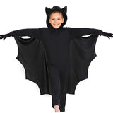 12 x Brand New KEEBAX Halloween Children s Vampire Bat Wings Black Cape, Unisex Vampire Fancy Dress Costume with Cape and Gloves, Cosplay Carnival Costumes for 3-13 Girls and Boys L 130-140cm  - RRP €263.4