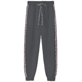 1 x RAW Customer Returns amropi Women s Tracksuit Set Leopard Long Sleeves Hoodie and Jogging Pants Black, 4XL  - RRP €34.95