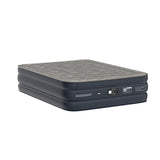 1 x RAW Customer Returns iDOO Queen air mattress, self-inflating air bed with electric air pump, quick inflation deflation in 3 minutes, inflatable mattress, for camping trips, holidays, 203 x 152 x 46 cm, 295 kg MAX - RRP €90.74