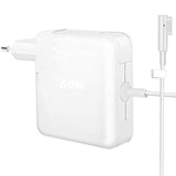 1 x RAW Customer Returns Replacement MAcBook Pro Charger 60W L-Tip Power Supply for Mac old 11 13 inch - 2008, 2009, 2010, 2011, Mid 2012 - RRP €22.18