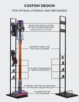 1 x RAW Customer Returns MORANGO Stand for Dyson Cordless Vacuum Cleaner - Organizer for Dyson V6,V7,V8,V10,V11,DC58,DC62,DC74 Stand Holder Frame - RRP €34.28