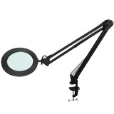 1 x RAW Customer Returns Beyamz 105mm 5 Diopter Real Glass Magnifying Lamp 3 Color Modes 10 Level Dimmable 750LM 72 LED Lights 90cm Working Range USB Connection - RRP €45.99