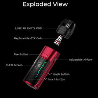 1 x RAW Customer Returns Vaporesso LUXE XR Max Vape Kit 80W 2800mAh Battery 5ml fit LUXE - RRP €42.28