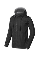 1 x RAW Customer Returns Elegancity Black Softshell Jacket for Men Winter Jacket Outdoor Windproof Waterproof Functional Jacket Breathable Warm Lined for Hiking Transition Camping with Stand-Up Collar L - RRP €46.38