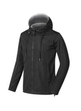 1 x RAW Customer Returns Elegancity Black Softshell Jacket for Men Winter Jacket Outdoor Windproof Waterproof Functional Jacket Breathable Warm Lined for Hiking Transition Camping with Stand-Up Collar L - RRP €46.38