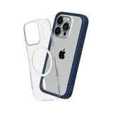 1 x RAW Customer Returns RhinoShield Modular Case Compatible with MagSafe for iPhone 15 Pro Mod NX - Superior Magnet, Customizable Heavy Duty Protective Case 3.5M 11ft Drop Protection - Navy Blue - RRP €51.77