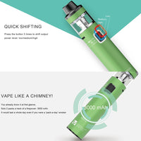 1 x RAW Customer Returns VAPTIO Vape Pen Starter Kit 3000mAh Battery 50W Power Electronic Cigarette with 2.0 4.0ml Tank, 2 Pieces 0.2 Ohm Mesh Coil, No E Liquid No Nicotine Black  - RRP €20.82