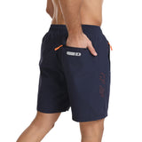 1 x RAW Customer Returns JustSun shorts men s shorts summer short sports pants jogging pants men s sports shorts training pants running shorts with zipper blue XXL - RRP €30.24