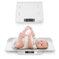 1 x RAW Customer Returns Bagail Baby Scale with Comfortable Safety Tray, Can Also Be Used as a Baby Scale, Pet Scale, Digital Baby Scale up to 30Kg - RRP €46.99