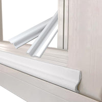 47 x Brand New 300CM White Door Window Seal, Self-Adhesive Window Seal for Cold and Sound Insulation, Adhesive Window Insulation Foam Strip Seal, Window Seal - RRP €966.32