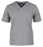 1 x RAW Customer Returns beb Kasack Basic Unisex Medical Slip-On Shirt, Medium Grey, XXL - RRP €22.99