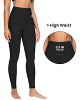 1 x RAW Customer Returns QUEENIEKE Yoga Pants Women s High Waist Yoga Leggings with Pocket Training Tights for Running Fitness Black XS - RRP €26.21