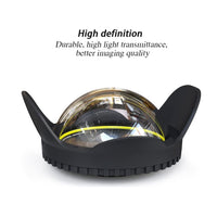 1 x RAW Customer Returns Sea Frogs 67mm Dome Port Lens Accessory for Waterproof Underwater Housing - RRP €157.3