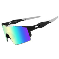 1 x RAW Customer Returns Eninedeuisou Sunglasses Cycling Glasses for Men Women UV 400 Protection Safety Glasses MTB Sports Glasses for Outdoor Sports Cycling Driving Running Golf Baseball Black Gold  - RRP €27.99