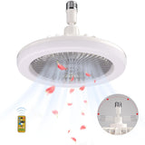 1 x RAW Customer Returns Anyingkai Fan Bulb, Ceiling Fan Lamp, E27 Ceiling Fan with Light, Ceiling Fan Lamp, Ceiling Fan with Light, Ceiling Fans with Light gray  - RRP €26.92