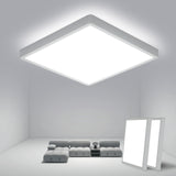 1 x RAW Customer Returns Comely LED ceiling light 36W, 6500K cold white IP44 bathroom lamp 4050LM LED ceiling light, ceiling lighting for kitchen bathroom bedroom living room basement hallway, 2PCS - RRP €28.99