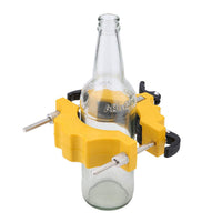 1 x RAW Customer Returns Cocoarm Glass Cutter for Wine Bottles or Beer Bottles Cutting Tool Craft Making Yellow  - RRP €31.59