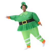 1 x RAW Customer Returns JASHKE St. Patrick s Day Costume for Adults Inflatable Leprechaun Costumes Adult Costume as St. Patrick s Day Gift - RRP €35.99