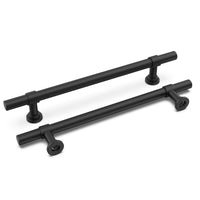 1 x RAW Customer Returns LONTAN Pack of 10 handles for kitchen cabinets, black handles, kitchen handles, 160 mm hole spacing, cabinet handles, black furniture handles, black drawer handles for bathroom furniture - RRP €30.35