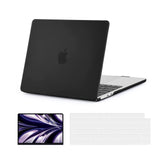 9 x Brand New BlueSwan Matte Case Compatible with 2022 MacBook Air M2 13.6 inch A2681, Hard Case Keyboard Cover Screen Protector, Anti-Scratch Protective Cover, Transparent Black - RRP €161.82