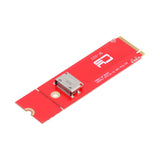 1 x RAW Customer Returns cablecc PCI-E 3.0 M.2 M-Key to Oculink SFF-8612 SFF-8611 Host Adapter for PCIe Nvme SSD 2260, Red SFF-8611 to NVME - RRP €27.25