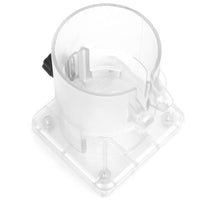 1 x RAW Customer Returns Katsu Router Base Work Woodworking Trimmer Router Transparent Plastic Base Protective Accessories for Power Tools Standard Type 20 x 13 x 3cm  - RRP €26.4