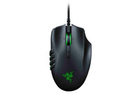 1 x RAW Customer Returns Razer Naga Trinity - Modular wired gaming mouse with interchangeable side panels MMO, MOBA or FPS games for PC Mac, optical 5G sensor, 19 1 programmable buttons Black - RRP €94.79