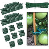 1 x RAW Customer Returns koitoy 110 PCS plant clips 2 sizes , plant holder for trellis tomatoes, roses, cucumbers and others, plant clips reusable, stable plant clips for climbing plants attachment - RRP €12.7