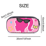 1 x Brand New SUNSK Pink Pencil Case Princess Pencil Bag Large Capacity Stationery Pouch Pen Case for Girls School and Office - RRP €32.4