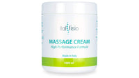 1 x RAW Customer Returns ITALFISIO Body Cream for Massage - Moisturizing Professional Cream for Physiotherapy, Sports and Aesthetic Use - Soothes and Softens the Skin - Ideal for Delicate Skin - 1000ml - RRP €24.5