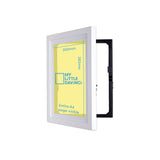 1 x RAW Customer Returns My Little DaVinci Wooden Picture Frame for 50 Pictures - Original Patented A3 and A4 Front Opening Photo Frames - Display or Hang Your Children s Artwork White A4  - RRP €41.9