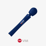 1 x RAW Customer Returns FUN FACTORY massage stick VIM Wand Massager Midnight Blue Made in Germany - rechargeable massager with 3 different massage programs and massage head for relaxing full-body massages - RRP €115.68