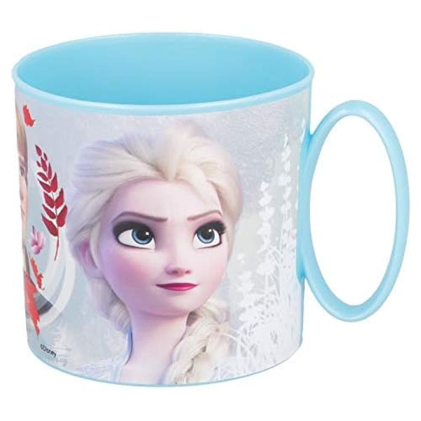 2 x Brand New STOREDAN 3120 Frozen II Blue Forest Mug capacity 265 ml reusable product microwave safe BPA free - RRP €12.04