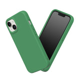 1 x RAW Customer Returns RhinoShield Case compatible with iPhone 13 14 SolidSuit - Shock-absorbing slim protective case with premium finish - 3.5 meter drop protection - Olive Green - RRP €30.24