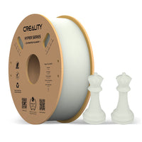 1 x RAW Customer Returns Creality Hyper PLA Filament for 3D Printers, 1.75mm 3D Printing Filament, 1kg Cardboard Spool, Dimensional Accuracy - 0.03mm, Suitable for Most FDM 3D Printers White  - RRP €28.49