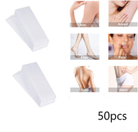 5 x Brand New Hair Removal Wax Strips, Non-Woven Wax Strips, Non-Woven Hair Removal, Wax Paper Strip, Can Remove Hair Gently, Portable and Small Hair Removal Set of 50pcs. - RRP €78.0