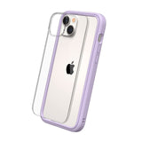 1 x RAW Customer Returns RhinoShield Modular Case Compatible with iPhone 14 Plus Mod NX - Customizable Shock Absorbent Heavy Duty Protective Cover 3.5M 11ft Drop Protection - Violet - RRP €31.99