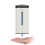 1 x RAW Customer Returns AIKE AK1205 Soap Dispenser Automatic Wall Mounted Stainless Steel, 800ml Commercial Automatic Liquid Soap Dispenser Wall Mounted, 5 Gears Adjustable - RRP €45.0