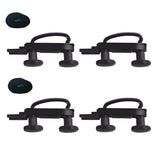 1 x RAW Customer Returns Umelee roof box fastening U bracket 4 sets, universal U bracket for roof box car, mounting set for roof boxes, U-brackets for roof boxes, accessories for roof boxes with 8 locking nuts and 2 bandages - RRP €21.99