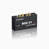 1 x RAW Customer Returns Fosi Audio BOX X1 Phono Preamplifier, Preamplifier for MM Record Players with 3.5mm Headphones and RCA Output, incl. Power Switch The ideal Phono Preamp for Vinyl Enthusiasts - RRP €34.99