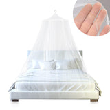 4 x Brand New Bed Mosquito Net, Hillylolly Round Mosquito Net, Mosquito Net for Double Bed, Mosquito Nets for Bed, Mosquito Net, Quick and Easy Installation, Hem Circumference 900 cm - RRP €46.56