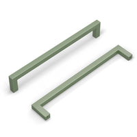 1 x RAW Customer Returns goldenwarm 10 pieces cabinet handles kitchen handles green door handles kitchen 160 mm kitchen handles furniture handles kitchen furniture handles for kitchen cabinets - RRP €29.99