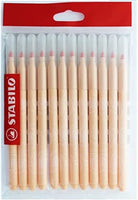 1 x RAW Customer Returns Coloring pen - STABILO power - Schoolpack refill 12 medium tip pens - Flesh pink - RRP €7.63