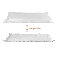 1 x RAW Customer Returns Large Vacuum Storage Bags for Mattress Clothes Waterproof Sealable Reusable Space Saving Compression Mattress 80 No Vacuum Pump 220 100cm - RRP €19.67