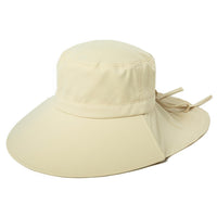 4 x Brand New TOP-EX Sun Hat Women Foldable Summer Wide Brim UV Protection with Chin Strap Beach Hat Outdoor Garden Hat Neck Flap - RRP €110.4