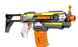 4 x Brand New Premium Blaster Electric Rifle Rapid Fire Soft Dart Blaster Elite Flame War incl. Ammunition - RRP €161.12