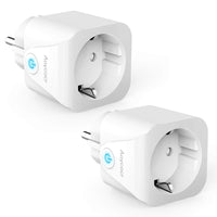 1 x RAW Customer Returns WLAN Smart Socket, Intelligent Plug Smart Home Sockets Wifi Plug Alexa Plug, Aoycocr Smart Plug Works with Alexa Echo and Echo Dot, Google Home and, No Hub Required 2PACK  - RRP €21.99